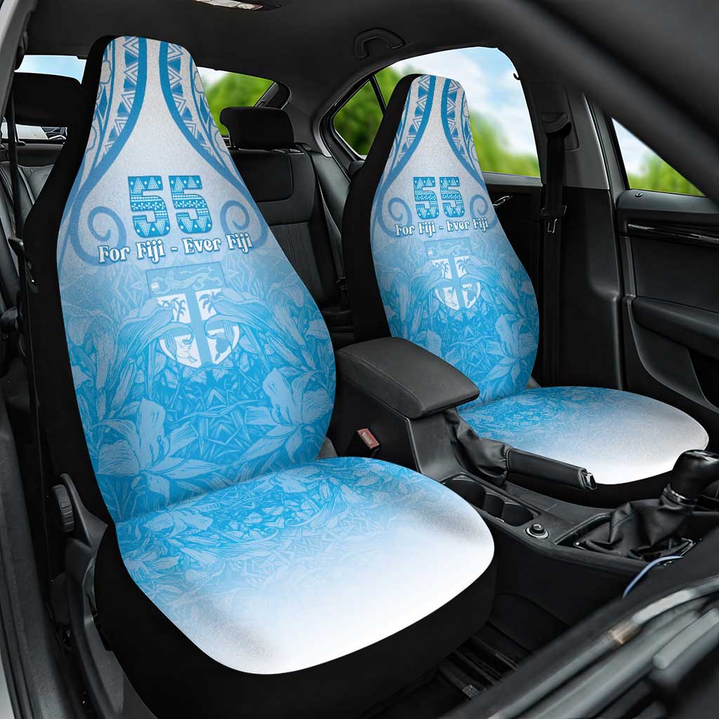 Fiji Day Car Seat Cover 55th Anniversary Forever Fiji - Polynesian Pride