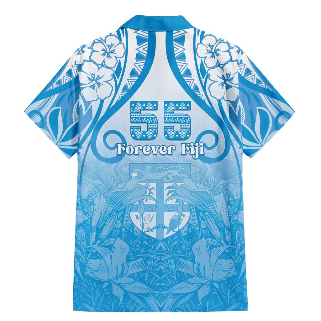 Fiji Day Family Matching Mermaid Dress and Hawaiian Shirt 55th Anniversary Forever Fiji - Polynesian Pride