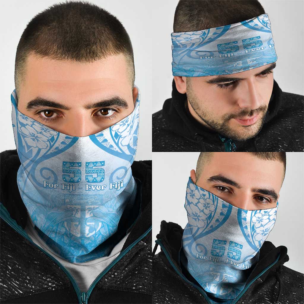 Fiji Day Neck Gaiter 55th Anniversary Forever Fiji - Polynesian Pride