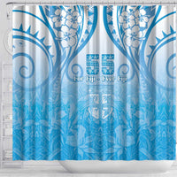 Fiji Day Shower Curtain 55th Anniversary Forever Fiji - Polynesian Pride