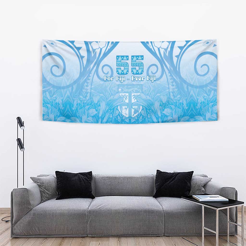 Fiji Day Tapestry 55th Anniversary Forever Fiji - Polynesian Pride