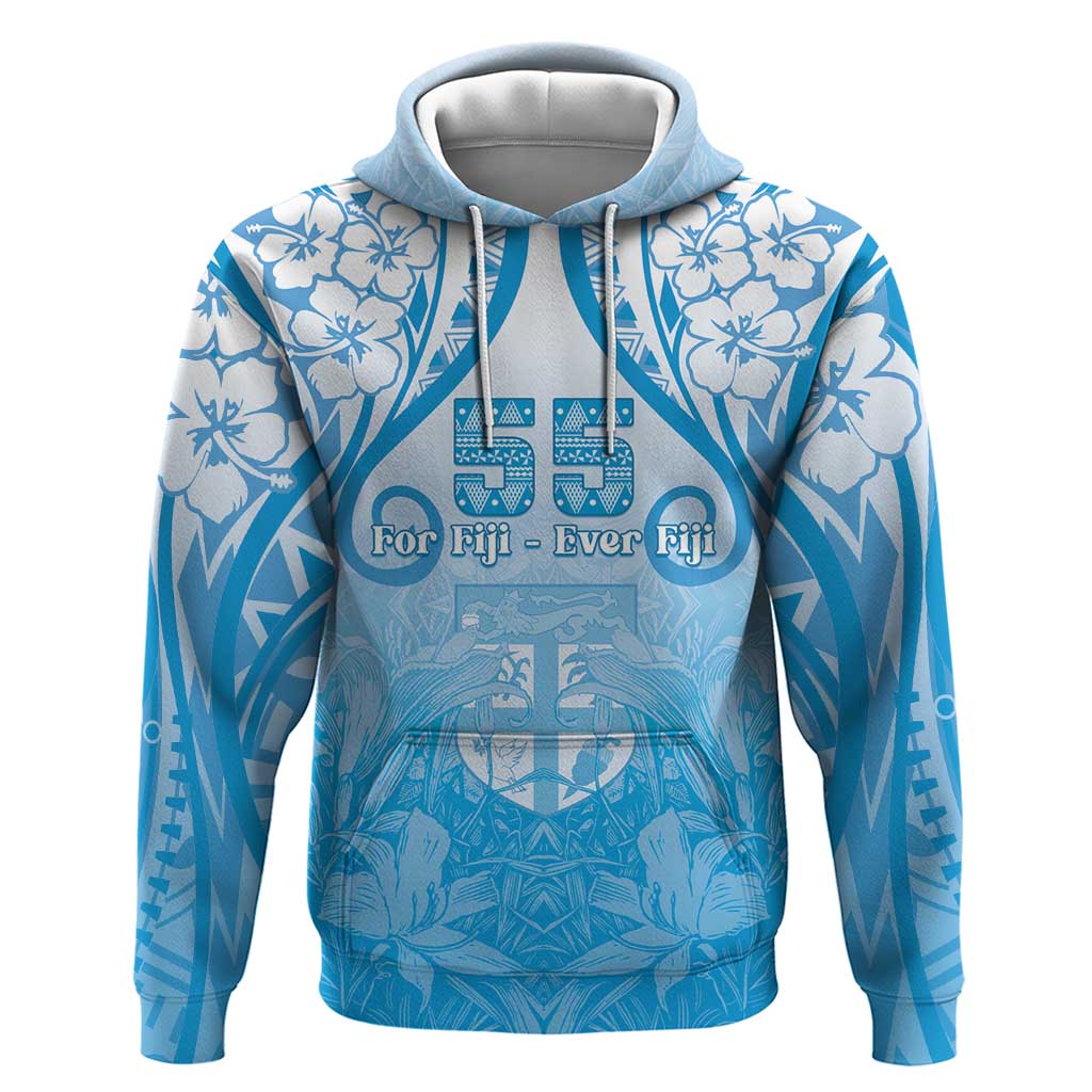 Fiji Day Zip Hoodie 55th Anniversary Forever Fiji - Polynesian Pride