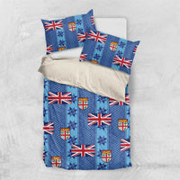 Fiji Masi Tapa Bedding Set Coat Of Arms - Polynesian Pride