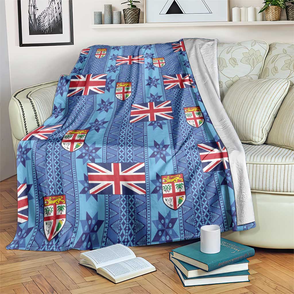 Fiji Masi Tapa Blanket Coat Of Arms - Polynesian Pride