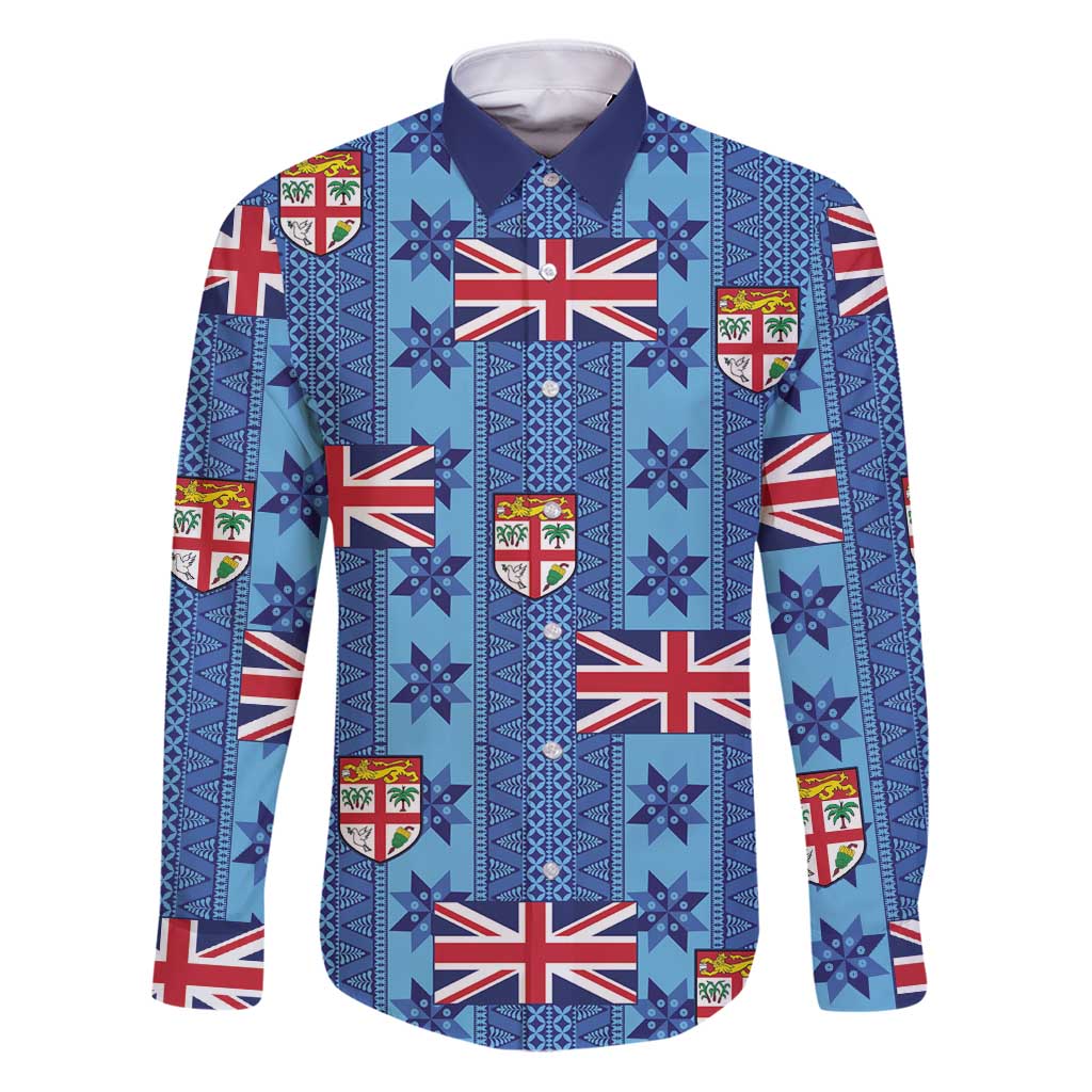 Fiji Masi Tapa Family Matching Puletasi and Hawaiian Shirt Coat Of Arms - Polynesian Pride