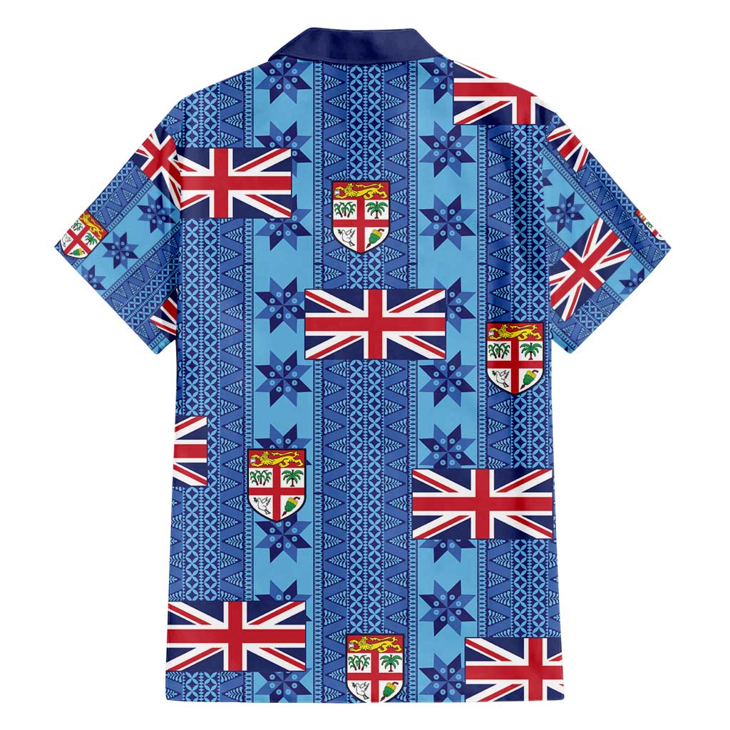 Fiji Masi Tapa Hawaiian Shirt Coat Of Arms - Polynesian Pride