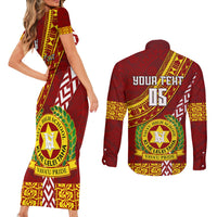 custom-vavau-high-school-couples-matching-short-sleeve-bodycon-dress-and-long-sleeve-button-shirts-tongan-kupesi-pattern
