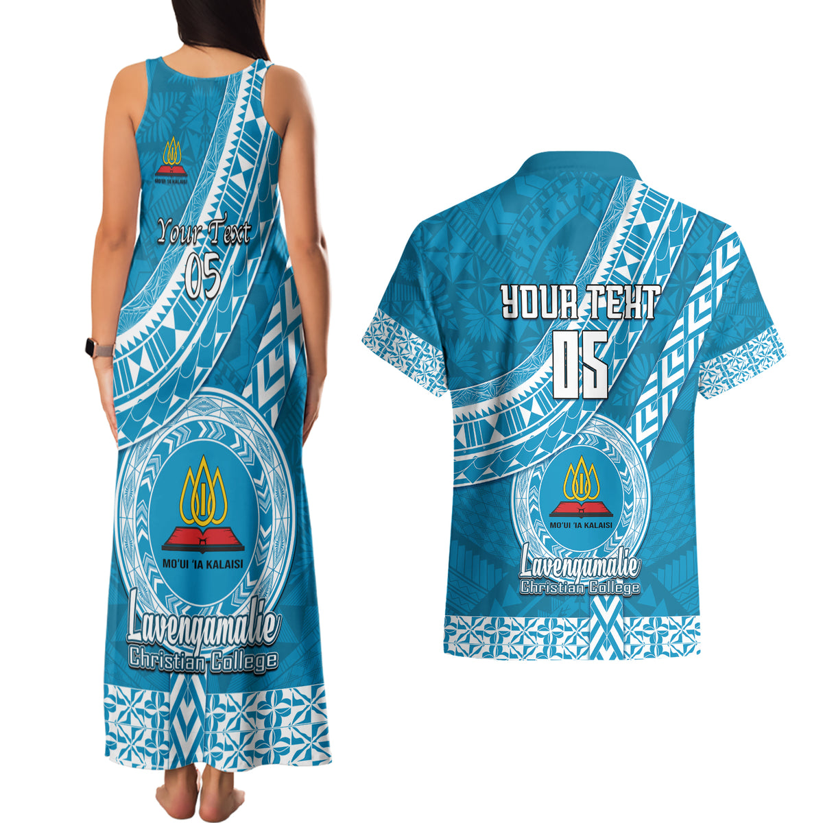 custom-lavengamalie-college-couples-matching-tank-maxi-dress-and-hawaiian-shirt-tongan-kupesi-pattern