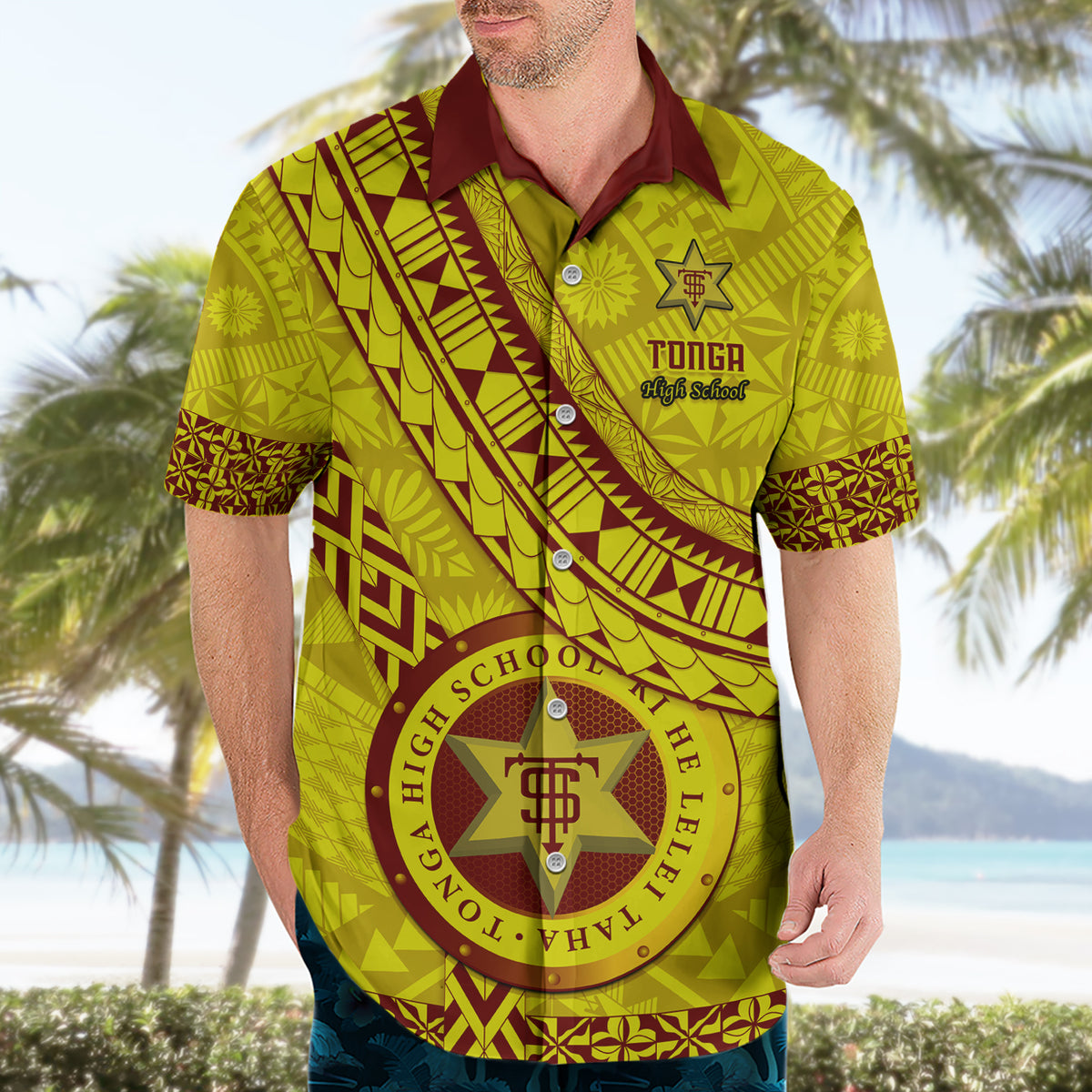 custom-tonga-high-school-hawaiian-shirt-tongan-kupesi-pattern