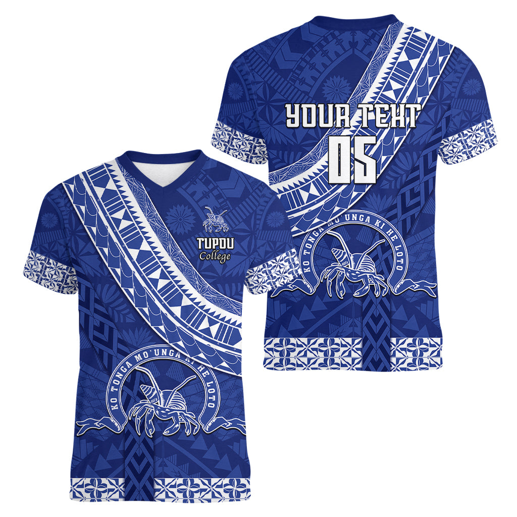 custom-tupou-college-women-v-neck-t-shirt-tongan-kupesi-pattern