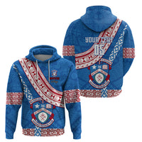 Custom Apifoou College Hoodie Tongan Kupesi Pattern LT05 - Polynesian Pride