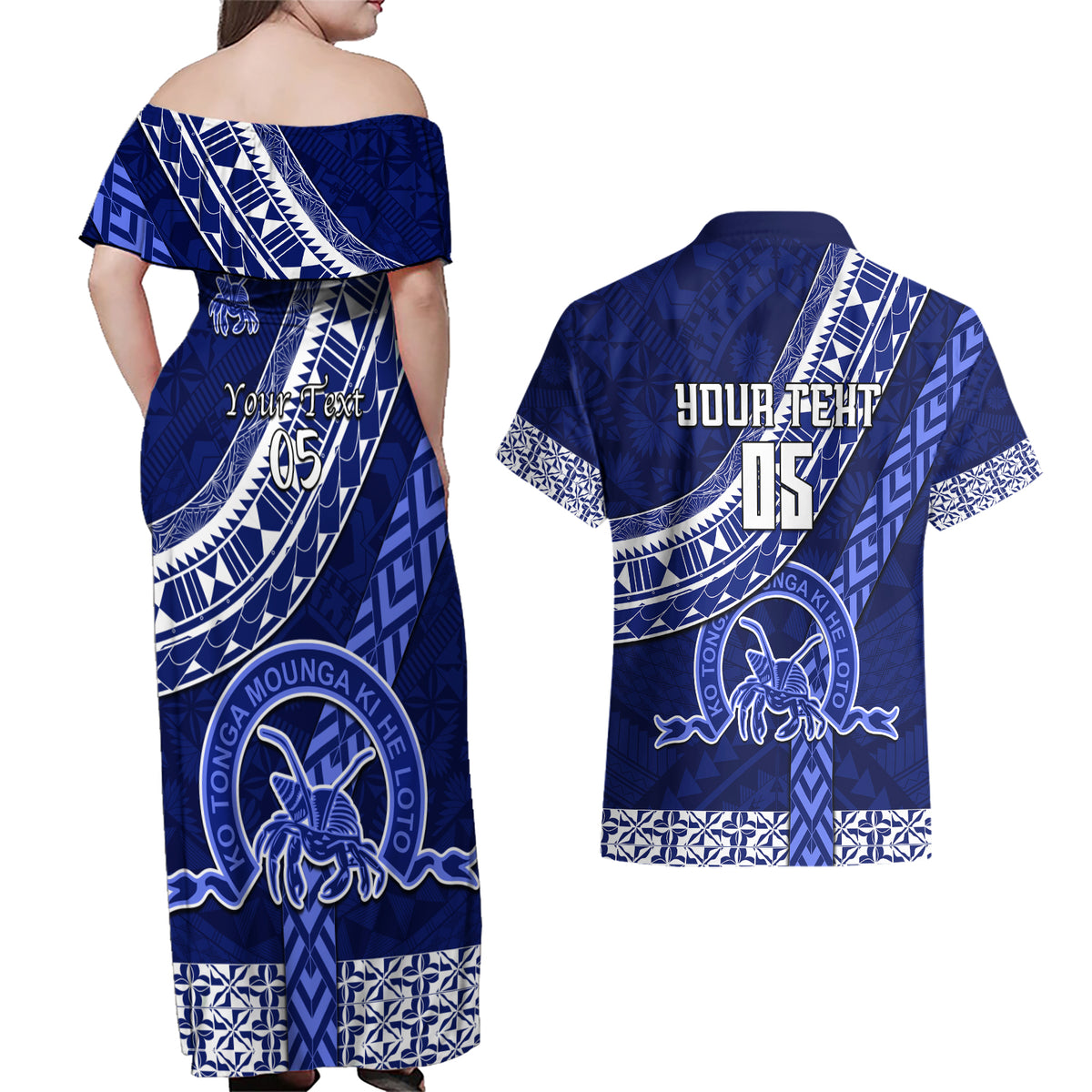 custom-queen-salote-college-couples-matching-off-shoulder-maxi-dress-and-hawaiian-shirt-tongan-kupesi-pattern