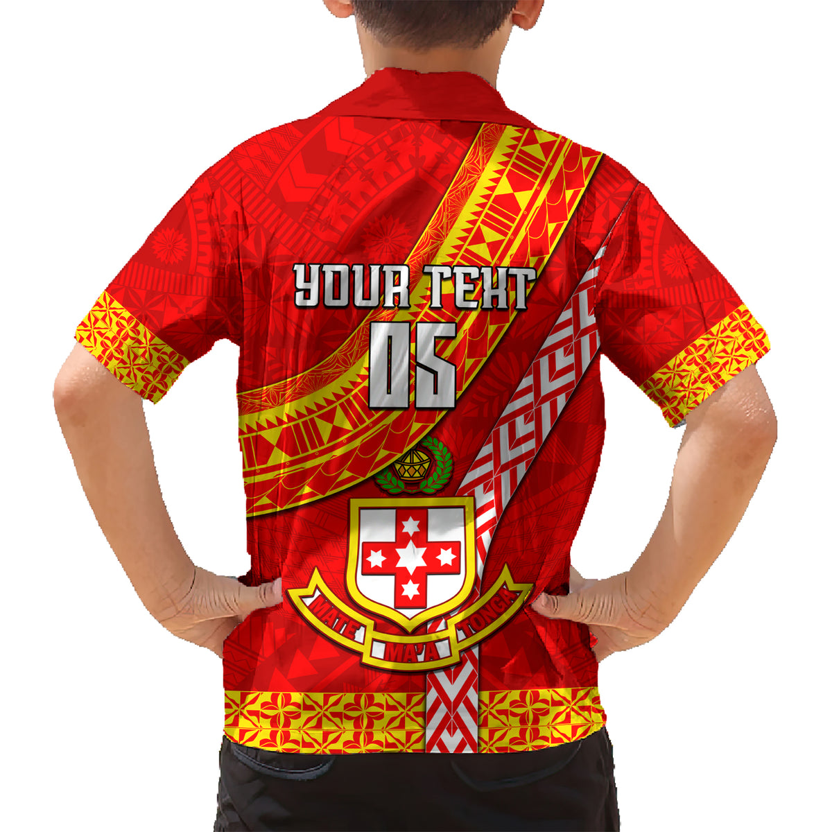 custom-kolisi-tonga-kid-hawaiian-shirt-tongan-kupesi-pattern