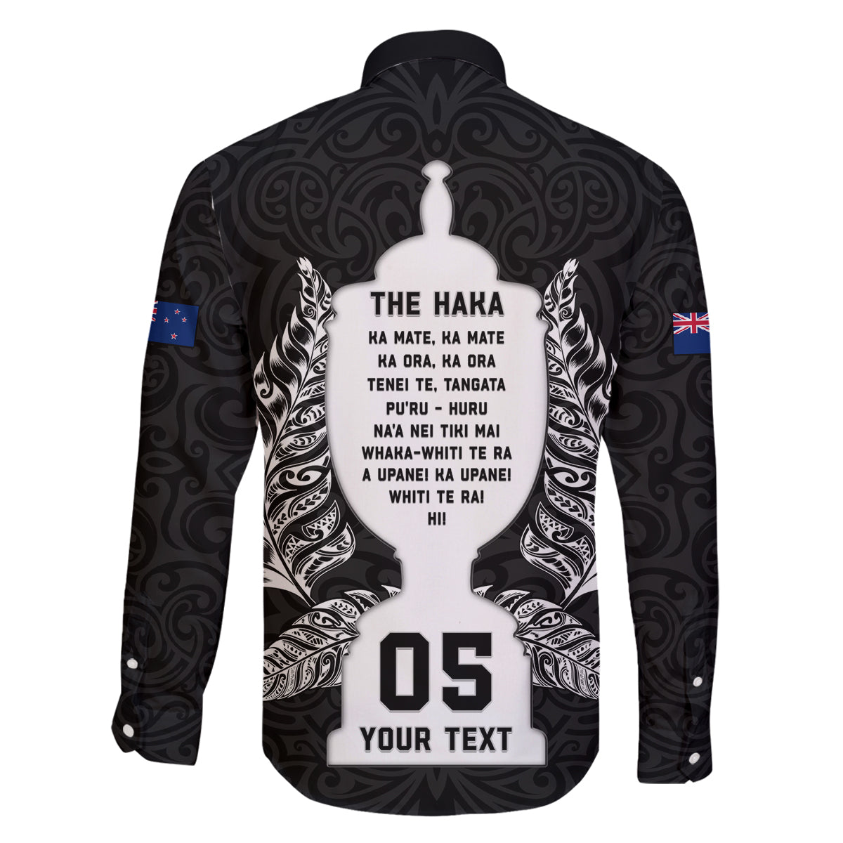 Custom New Zealand Rugby Family Matching Off Shoulder Maxi Dress and Hawaiian Shirt The Haka With Champions Cup LT05 - Polynesian Pride