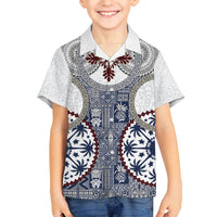 Hawaii Hawaiian Shirt Barkcloth Pattern Vintage Style LT05 - Polynesian Pride