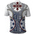Hawaii Polo Shirt Barkcloth Pattern Vintage Style LT05 - Polynesian Pride