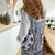Hawaii Women Casual Shirt Barkcloth Pattern Vintage Style LT05 - Polynesian Pride
