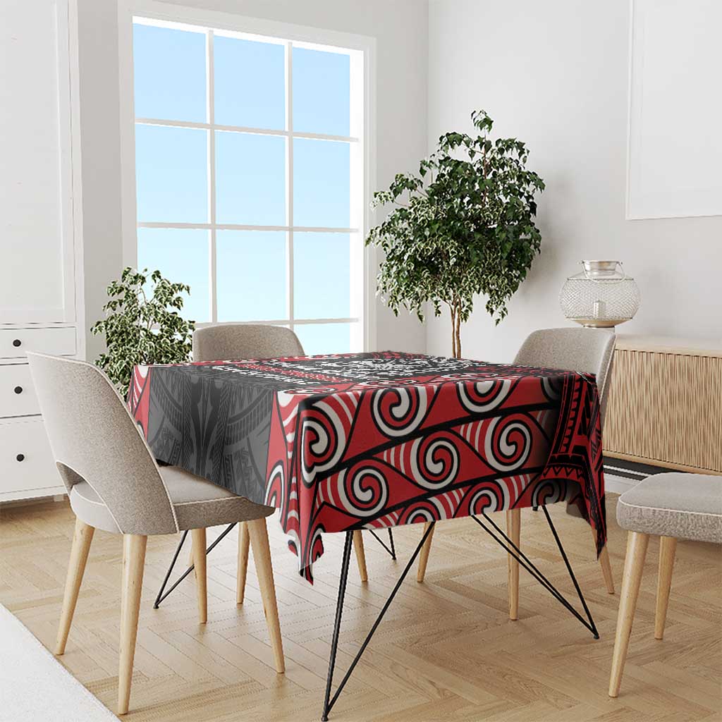 Aotearoa Mana Maori Tablecloth Toitu Te Tiriti