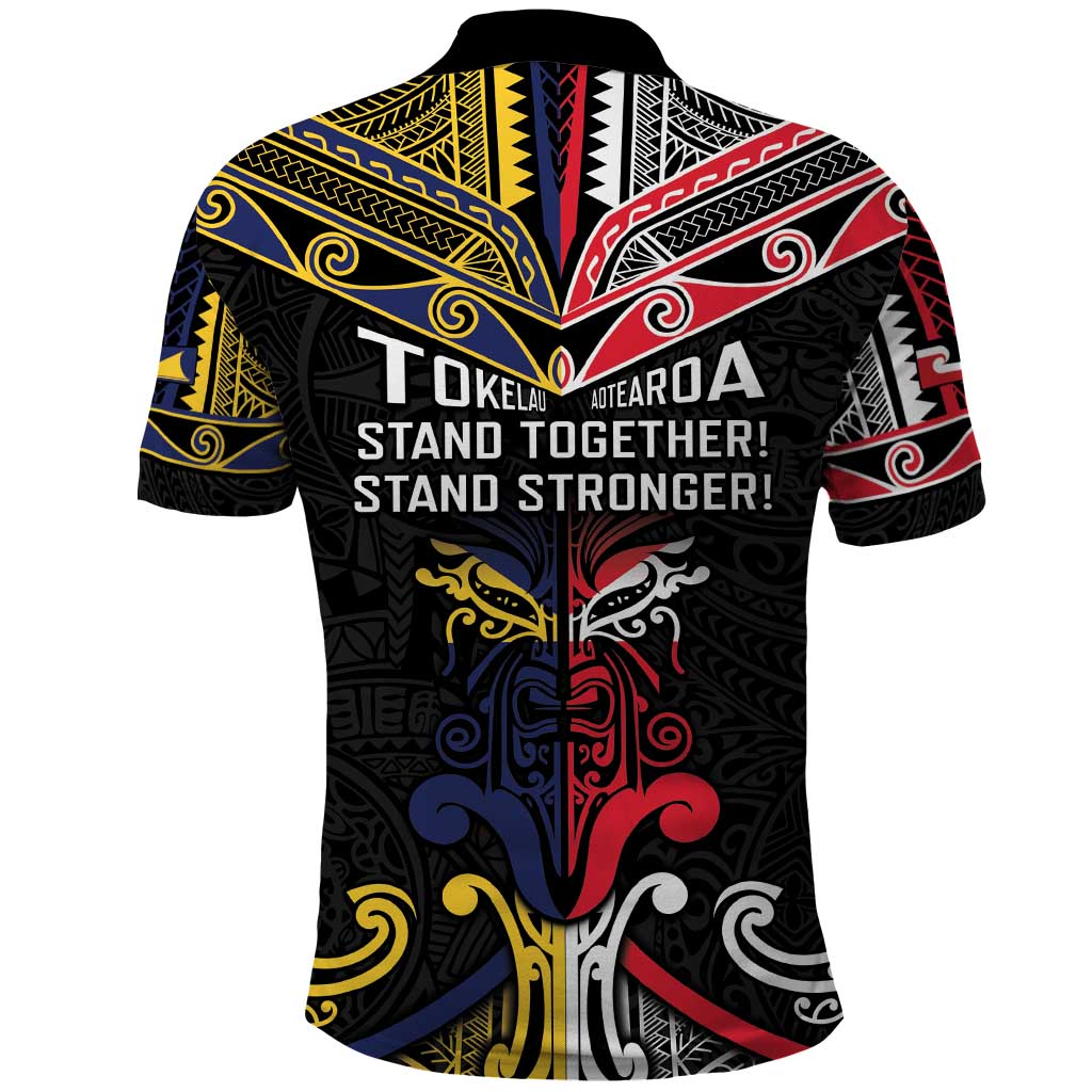 Tokelau And Aotearoa Polo Shirt Together For Te Tiriti O Waitangi