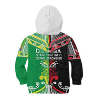 Cook Islands And Aotearoa Kid Hoodie Together For Te Tiriti O Waitangi