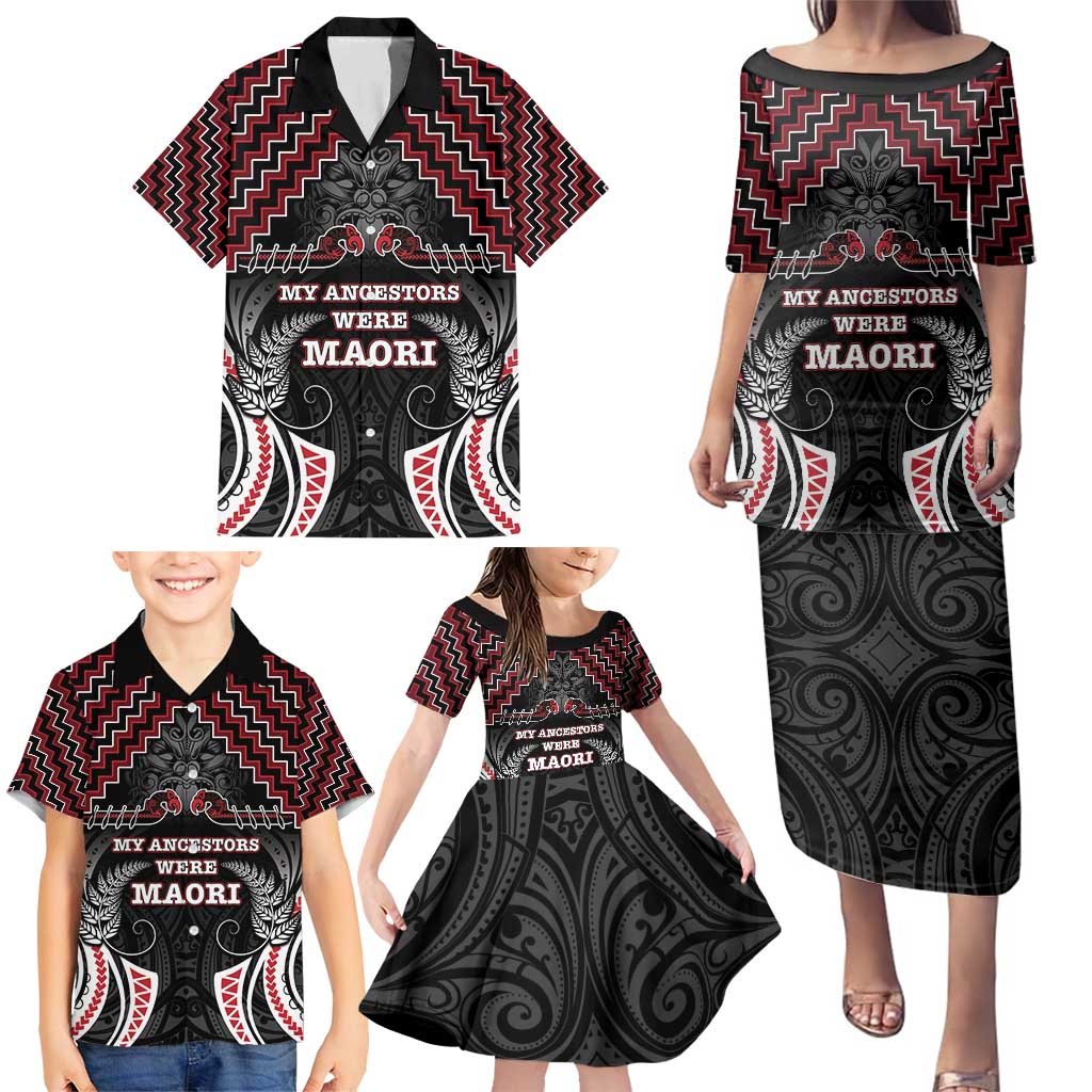 Aotearoa Family Matching Puletasi and Hawaiian Shirt Proud To Be Maori LT05 - Polynesian Pride