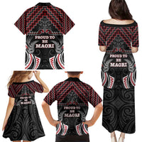 Aotearoa Family Matching Puletasi and Hawaiian Shirt Proud To Be Maori LT05 - Polynesian Pride