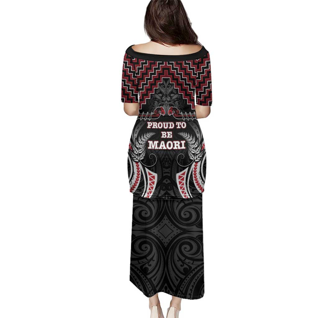 Aotearoa Family Matching Puletasi and Hawaiian Shirt Proud To Be Maori LT05 - Polynesian Pride
