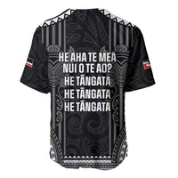 Aotearoa Toitu Te Tiriti Baseball Jersey No Kiwi Without Iwi LT05 - Polynesian Pride