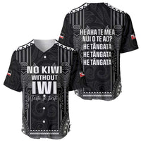 Aotearoa Toitu Te Tiriti Baseball Jersey No Kiwi Without Iwi LT05 - Polynesian Pride