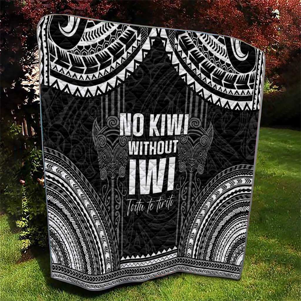 Aotearoa Toitu Te Tiriti Quilt No Kiwi Without Iwi LT05 - Polynesian Pride
