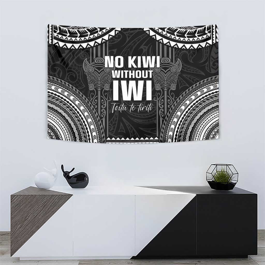 Aotearoa Toitu Te Tiriti Tapestry No Kiwi Without Iwi LT05 - Polynesian Pride