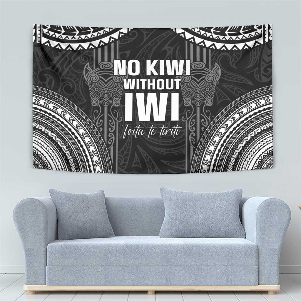 Aotearoa Toitu Te Tiriti Tapestry No Kiwi Without Iwi LT05 - Polynesian Pride