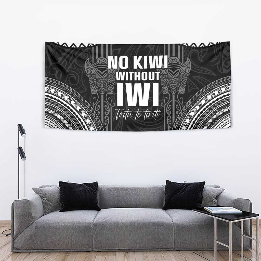 Aotearoa Toitu Te Tiriti Tapestry No Kiwi Without Iwi LT05 - Polynesian Pride
