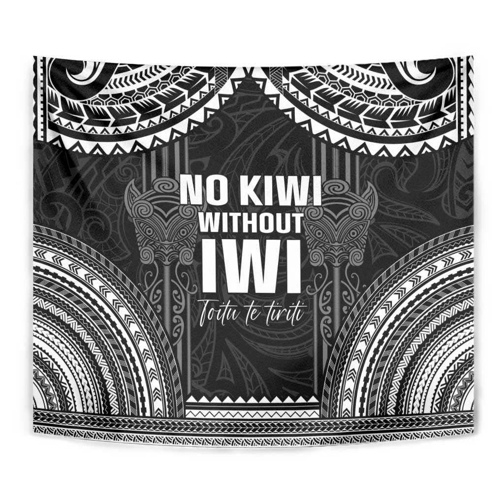 Aotearoa Toitu Te Tiriti Tapestry No Kiwi Without Iwi LT05 - Polynesian Pride