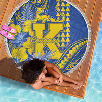 Hawaii Kaiser High School Beach Blanket Tribal Tattoo With Hibiscus Flowers