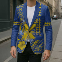 Personalised Hawaii Kaiser High School Blazer Tribal Tattoo With Hibiscus Flowers