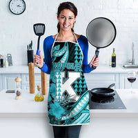 Hawaii Kapolei High School Apron Tribal Tattoo With Hibiscus Flowers LT05 - Polynesian Pride