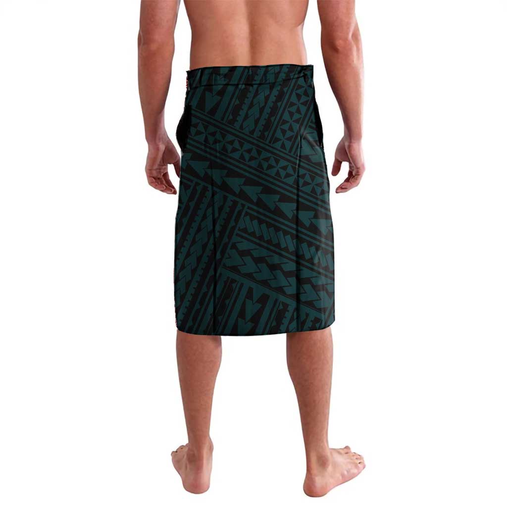Personalised Hawaii Kapolei High School Lavalava Tribal Tattoo With Hibiscus Flowers