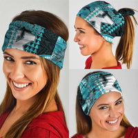 Hawaii Kapolei High School Neck Gaiter Tribal Tattoo With Hibiscus Flowers