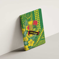 Hawaii Leilehua High School Canvas Wall Art Tribal Tattoo With Hibiscus Flowers LT05 - Polynesian Pride