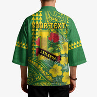 Personalised Hawaii Leilehua High School Kimono Tribal Tattoo With Hibiscus Flowers LT05 - Polynesian Pride