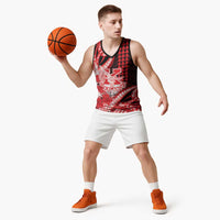 Personalised Hawaii Kalani High School Basketball Jersey Tribal Tattoo With Hibiscus Flowers