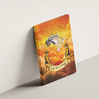 New Zealand And Australia ANZAC Day Canvas Wall Art Sinai Palestine Campaign Lest We Forget