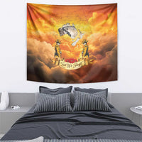 New Zealand And Australia ANZAC Day Tapestry Sinai Palestine Campaign Lest We Forget LT05 - Polynesian Pride