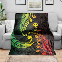 AAPI Heritage Month Blanket Kanaka Maoli Polynesian Tribal Wave