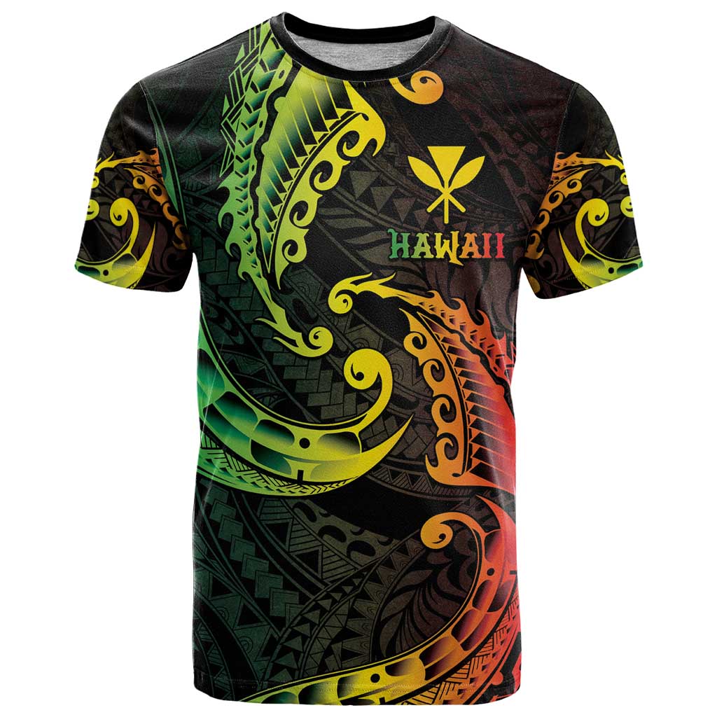 AAPI Heritage Month T Shirt Kanaka Maoli Polynesian Tribal Wave