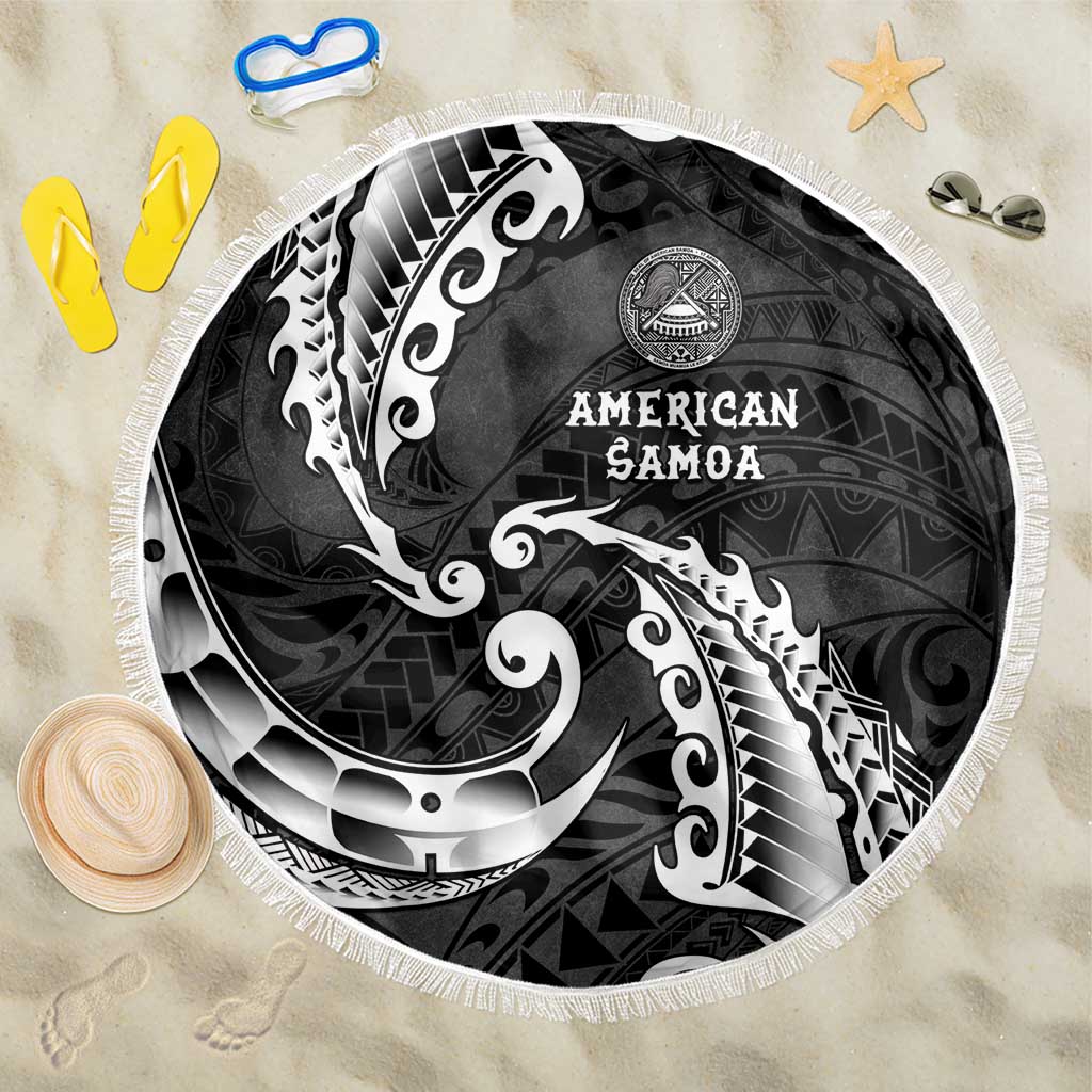 AAPI Heritage Month Beach Blanket American Samoa Polynesian Tribal Wave