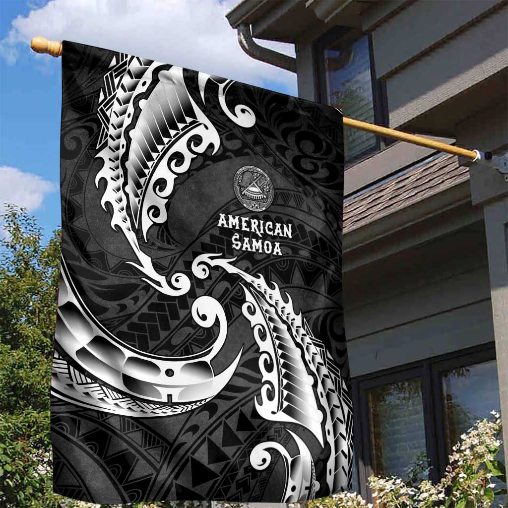 AAPI Heritage Month Garden Flag American Samoa Polynesian Tribal Wave