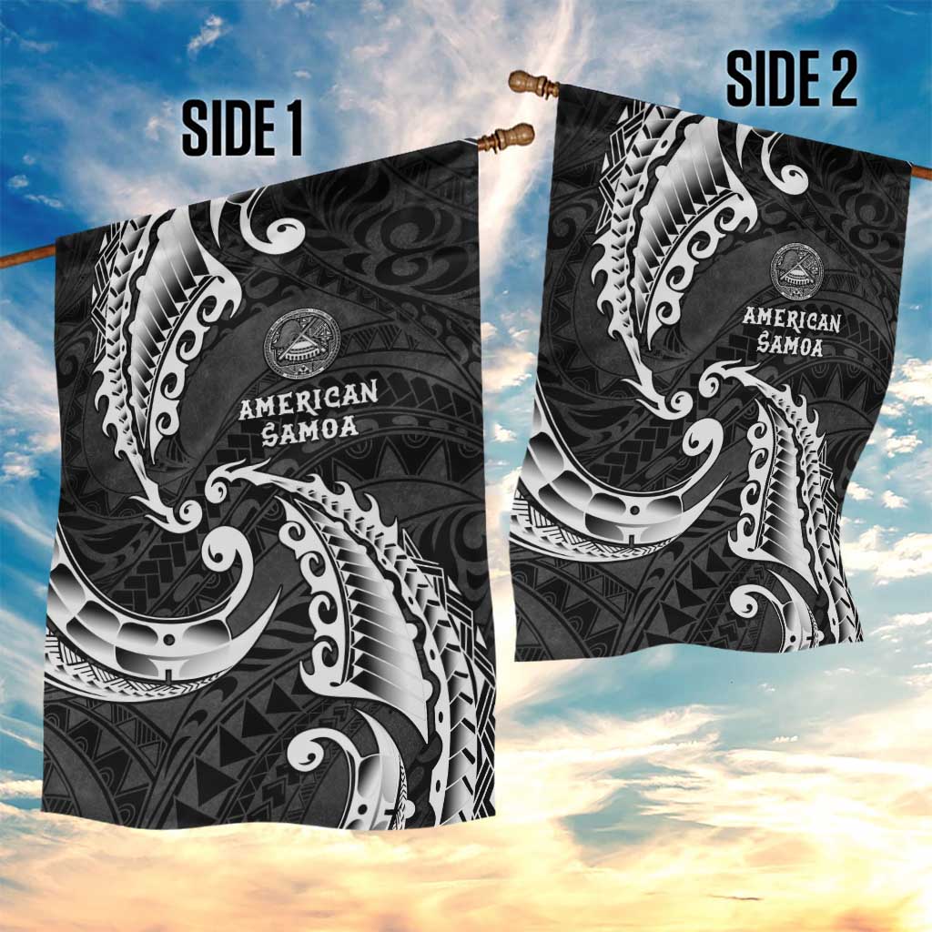 AAPI Heritage Month Garden Flag American Samoa Polynesian Tribal Wave