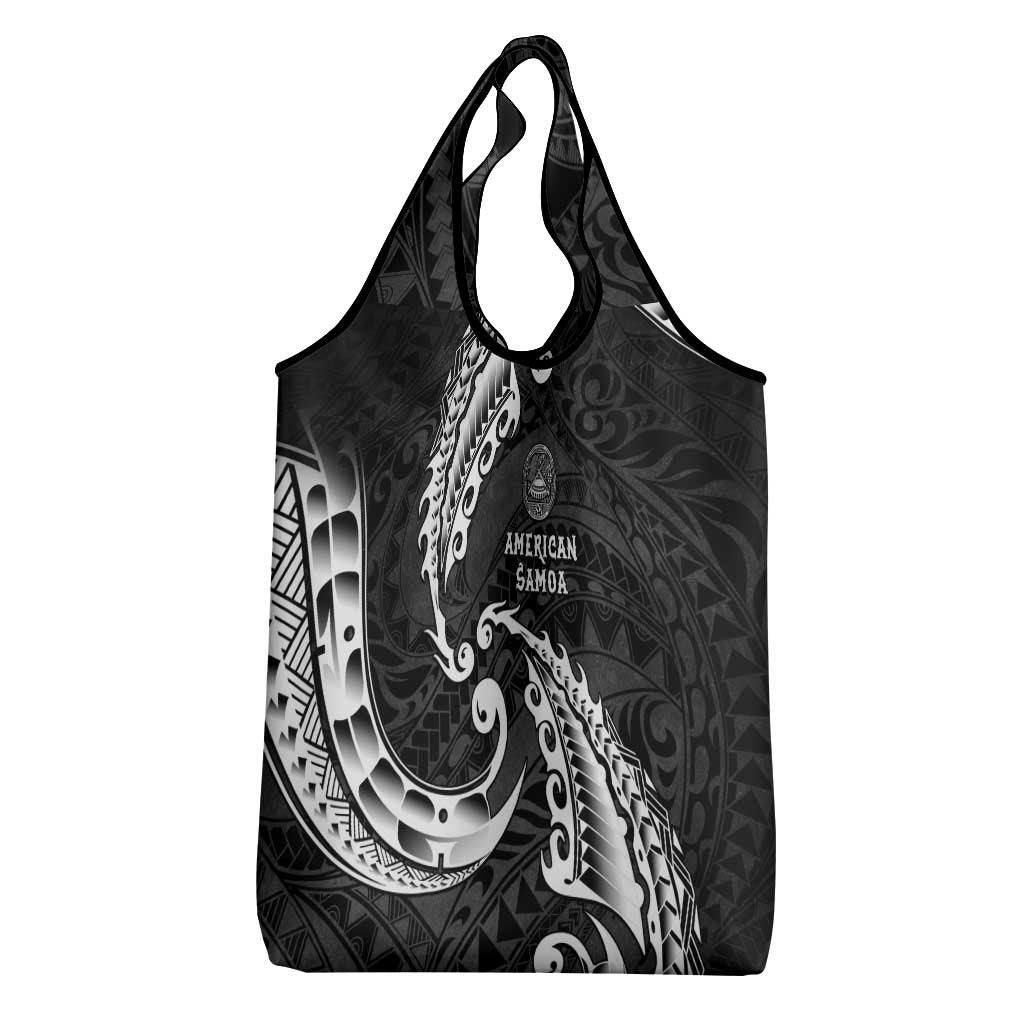 AAPI Heritage Month Grocery Bag American Samoa Polynesian Tribal Wave